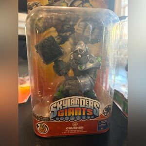 Skylanders Giants Crusher Figure - Gray and Green Action Toy